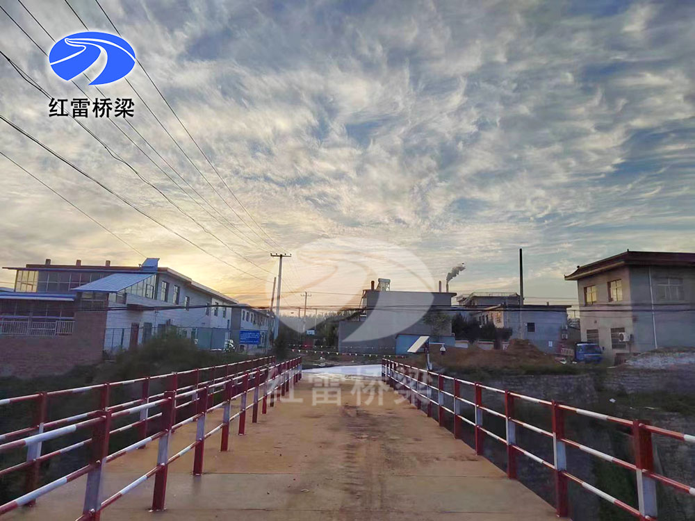 桥梁改造,化“危”为“安”-陕西铜川民政工程钢便桥