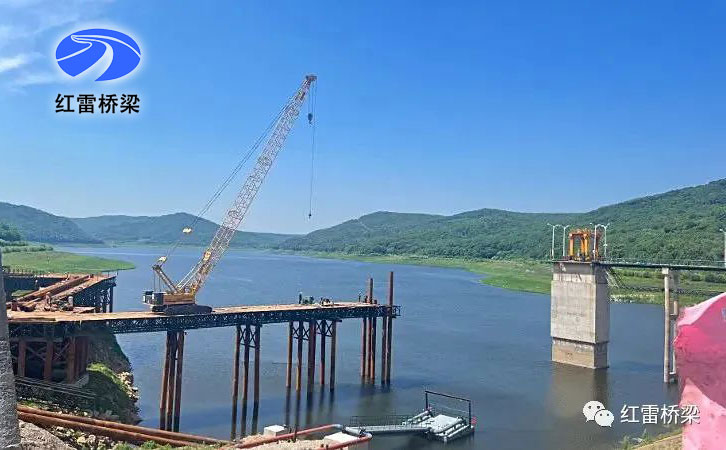 黑龙江双鸭山市寒葱沟水库交通桥建设-助力防汛备汛工作
