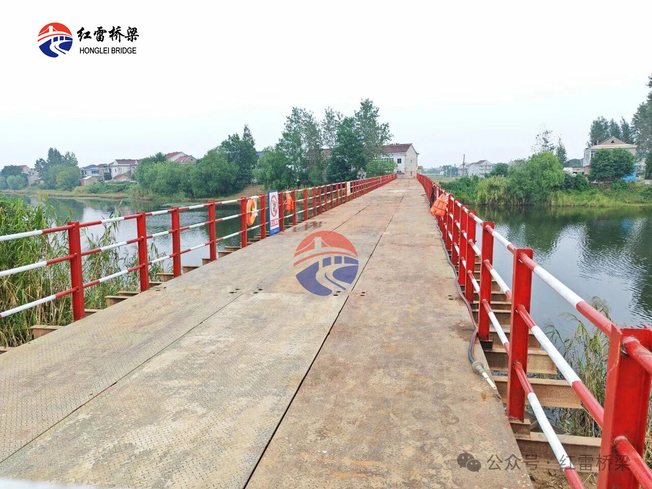 G4231南京至九江高速公路安庆海口至望江段钢便桥