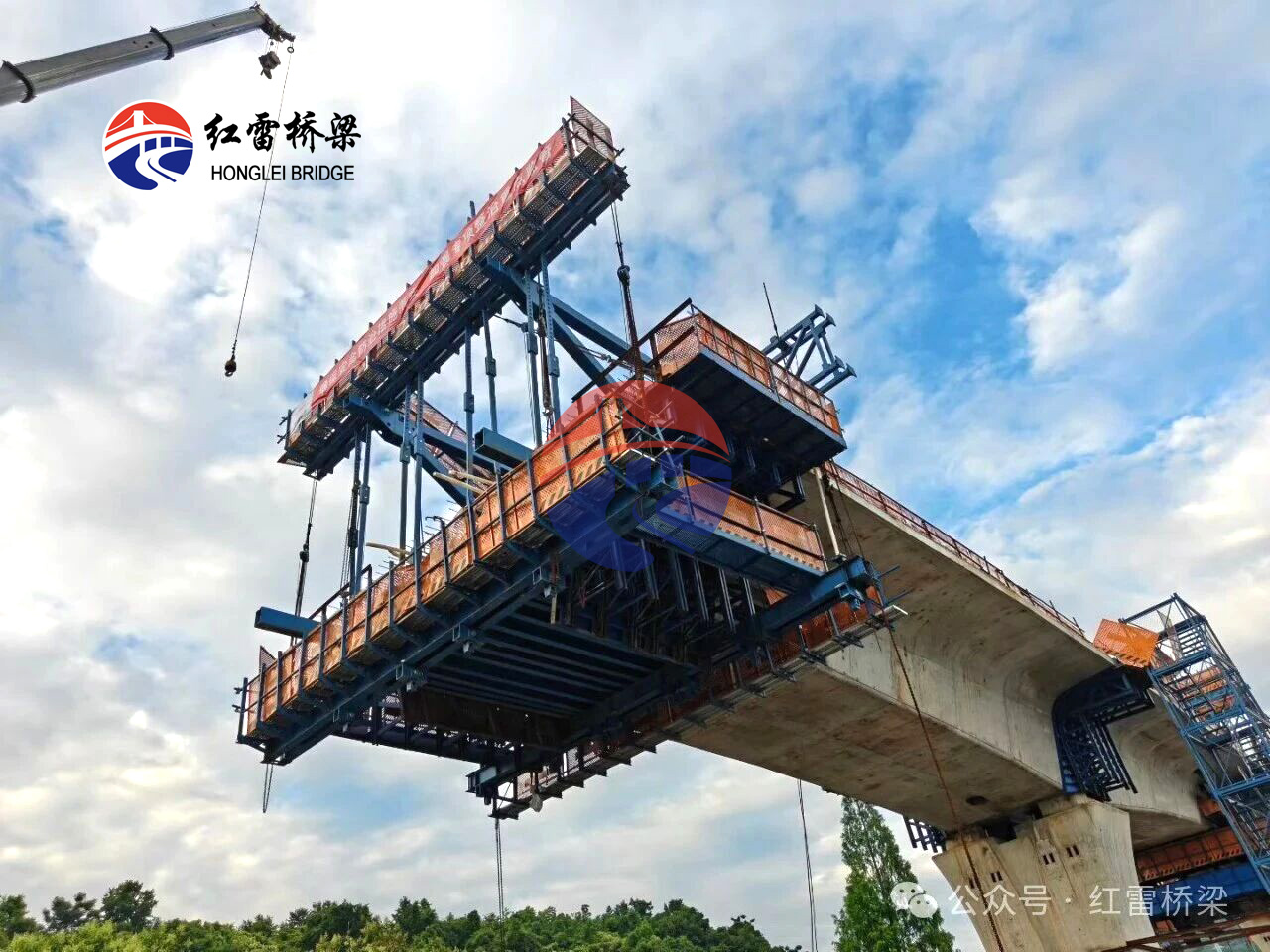 台州市域铁路S2线土建施工1标挂篮设备