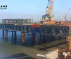 大连登台-铁营220kV线路新建工程钢平台