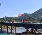 浙江丽水缙云东渡二桥钢便桥工程建设